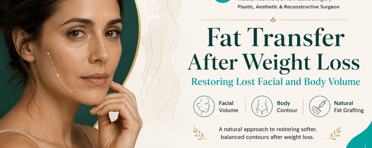 Fat transfer after weight loss