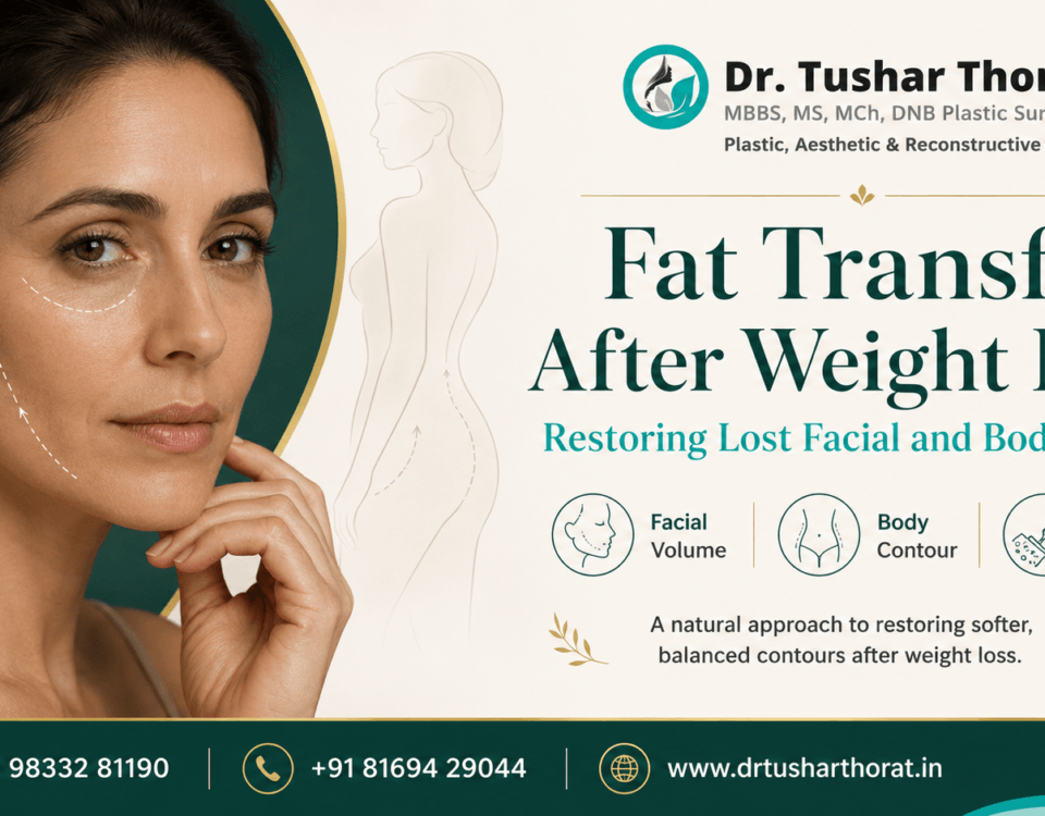 Fat transfer after weight loss
