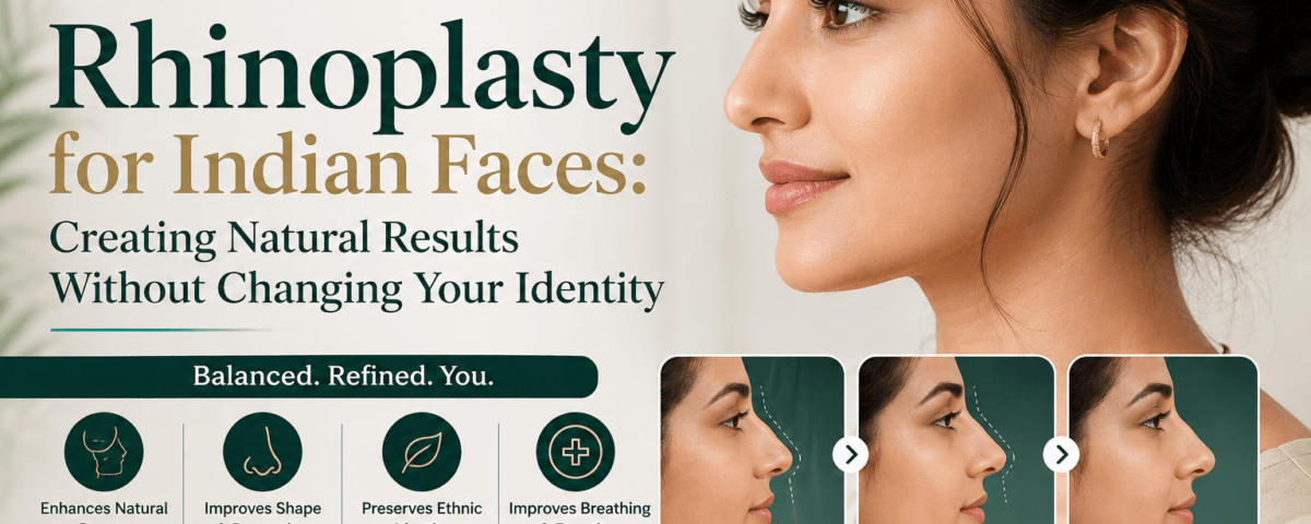 Rhinoplasty for indian faces